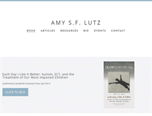 Tablet Screenshot of amysflutz.com